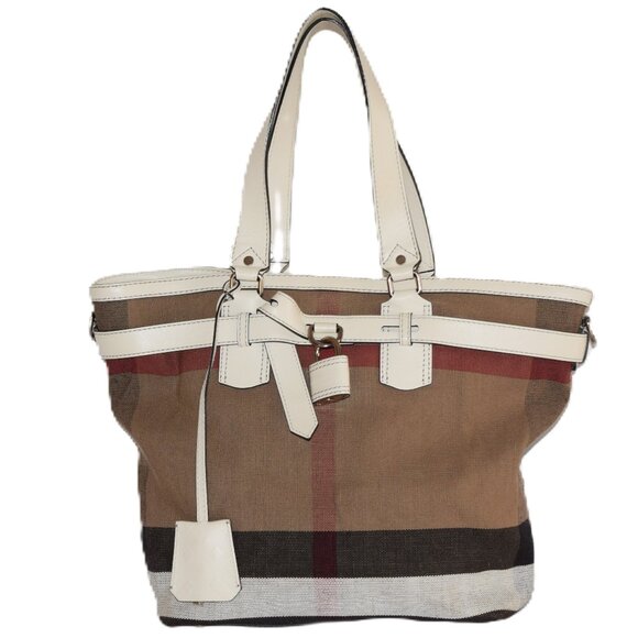 Burberry Canvas Tote - Picture 1 of 7